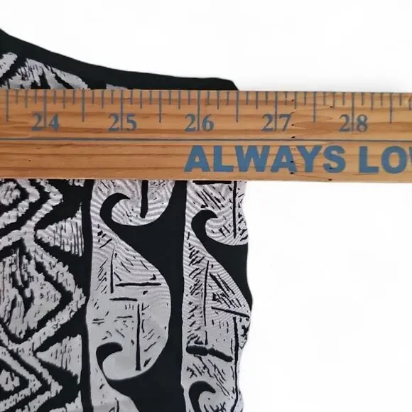 Diane Gilman 100% Silk Sleeveless Blouse Women’s Plus 3X Boho Artsy Vacation - Picture 11 of 11